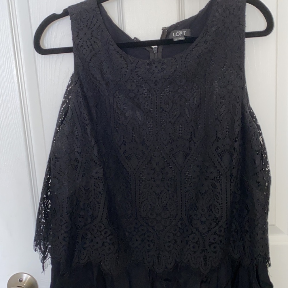 Loft black jumpsuit!